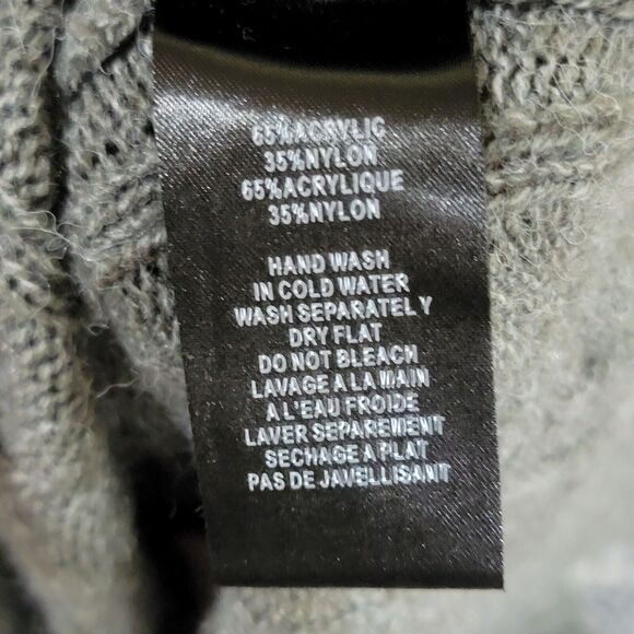 Coco Y Club Cable Knit Fair Isle Sweater Small Cottagecore Boho Minimalist Ski - Picture 8 of 9